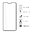 Full Coverage Tempered Glass Screen Protector for LG V50 ThinQ - Black